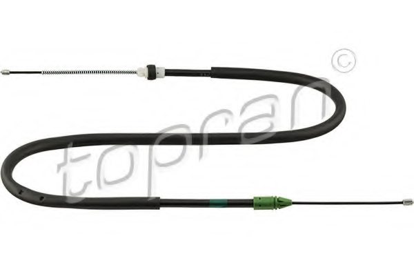 TOPRAN 700 920 Cable, parking brake